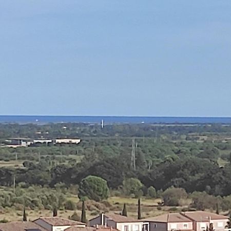 페르피냥 T2 30M2 Au Calme, Vue Montagnes, Apercu Mer 아파트 외부 사진