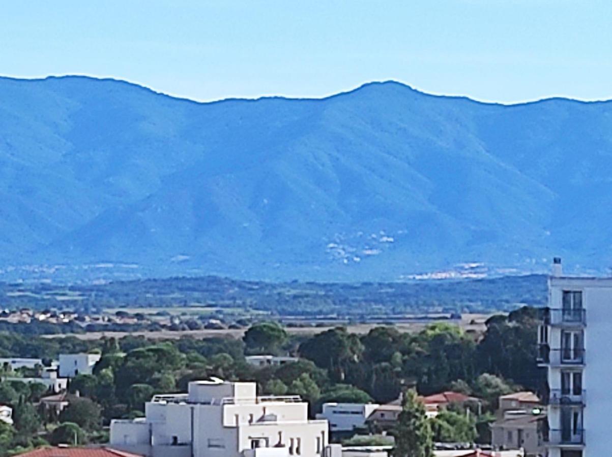 페르피냥 T2 30M2 Au Calme, Vue Montagnes, Apercu Mer 아파트 외부 사진